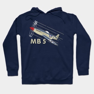 WW2 MB 5 Fighter Prototype Hoodie